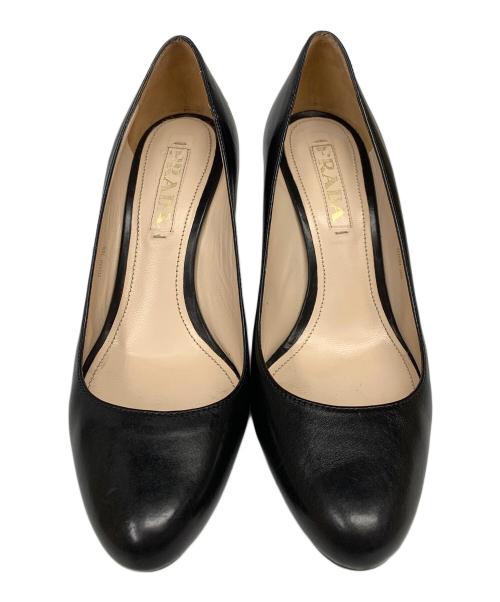 PRADA（プラダ）PRADA (プラダ) ヒールパンプス ブラック サイズ:SIZE 23.5cmの古着・服飾アイテム
