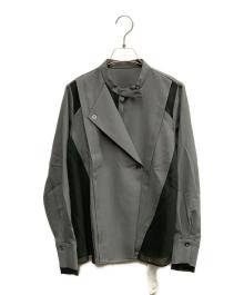 UNITED TOKYO（ユナイテッドトーキョー）の古着「UNITED TOKYO　長袖ブラウス」｜グレー