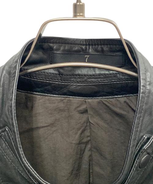 JULIUS（ユリウス）JULIUS (ユリウス) レザージャケット ブラック サイズ:SIZE 1の古着・服飾アイテム
