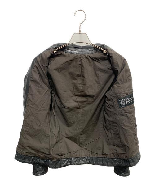 JULIUS（ユリウス）JULIUS (ユリウス) レザージャケット ブラック サイズ:SIZE 1の古着・服飾アイテム