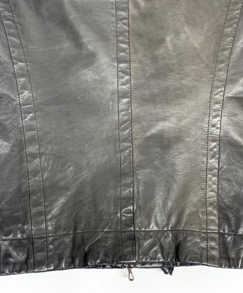 JULIUS（ユリウス）JULIUS (ユリウス) レザージャケット ブラック サイズ:SIZE 1の古着・服飾アイテム