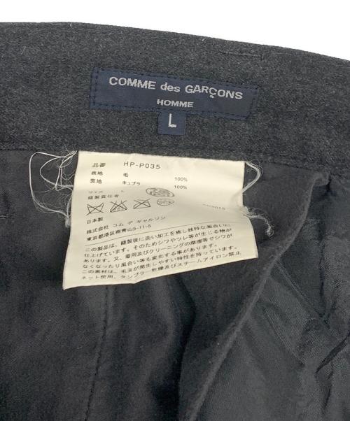 COMME des GARCONS HOMME（コムデギャルソン オム）COMME des GARCONS HOMME (コムデギャルソン オム) 	COMME des GARCONS HOMME　ウールパンツ ブラック サイズ:Lの古着・服飾アイテム