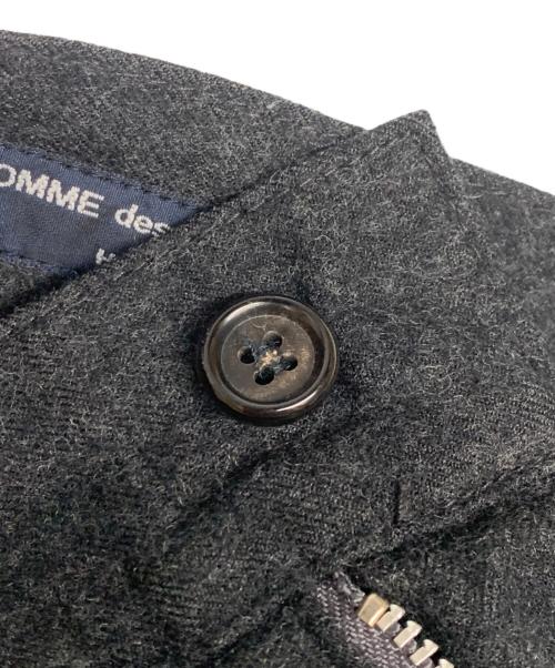 COMME des GARCONS HOMME（コムデギャルソン オム）COMME des GARCONS HOMME (コムデギャルソン オム) 	COMME des GARCONS HOMME　ウールパンツ ブラック サイズ:Lの古着・服飾アイテム