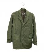 Engineered Garmentsエンジニアド ガーメンツ）の古着「Engineered Garments　カーキ　チェスターコート」｜カーキ