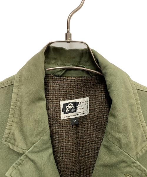 Engineered Garments（エンジニアド ガーメンツ）Engineered Garments (エンジニアド ガーメンツ) Engineered Garments　カーキ　チェスターコート カーキ サイズ:SIZE Mの古着・服飾アイテム