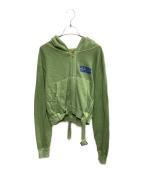 Hysteric Glamourヒステリックグラマー）の古着「Hysteric Glamour　ジップパーカー」｜グリーン