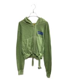 Hysteric Glamour（ヒステリックグラマー）の古着「Hysteric Glamour　ジップパーカー」｜グリーン