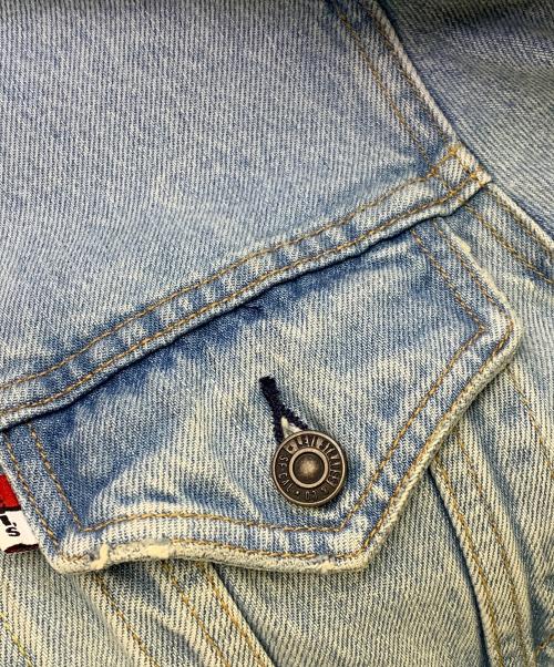 LEVI'S×PoKeMoN（リーバイス × ポケモン）LEVI'S×PoKeMoN (リーバイス × ポケモン) LEVI'S×POKEMON　スカイブルー　デニムジャケット スカイブルー サイズ:SIZE XSの古着・服飾アイテム