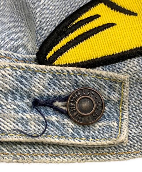 LEVI'S×PoKeMoN（リーバイス × ポケモン）LEVI'S×PoKeMoN (リーバイス × ポケモン) LEVI'S×POKEMON　スカイブルー　デニムジャケット スカイブルー サイズ:SIZE XSの古着・服飾アイテム