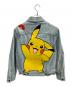 LEVI'S×PoKeMoN (リーバイス × ポケモン) LEVI'S×POKEMON　スカイブルー　デニムジャケット スカイブルー サイズ:SIZE XS：10000円