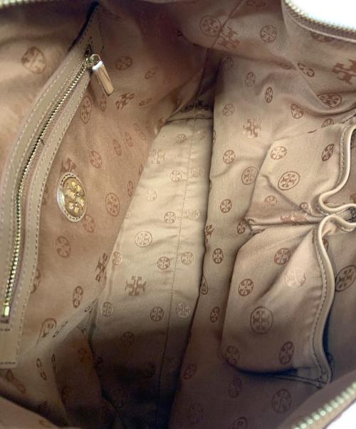 TORY BURCH（トリーバーチ）TORY BURCH (トリーバーチ) TORY BURCH　ナタリー　ブラウン　2wayトートバッグ ブラウンの古着・服飾アイテム