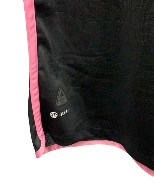 adidas（アディダス）adidas (アディダス) AUTHENTIC (オーセンティック) インテルマイアミ 22/23シーズン　メッシ　サッカーウェア(トップス) ピンク×ブラック サイズ:XLの古着・服飾アイテム