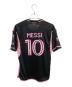 adidas (アディダス) AUTHENTIC (オーセンティック) インテルマイアミ 22/23シーズン　メッシ　サッカーウェア(トップス) ピンク×ブラック サイズ:XL：10000円