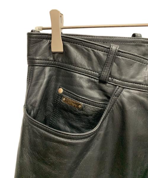 HARLEY-DAVIDSON（ハーレーダビッドソン）HARLEY-DAVIDSON (ハーレーダビッドソン) HARLEY-DAVIDSON　レザーパンツ ブラック サイズ:86cmの古着・服飾アイテム