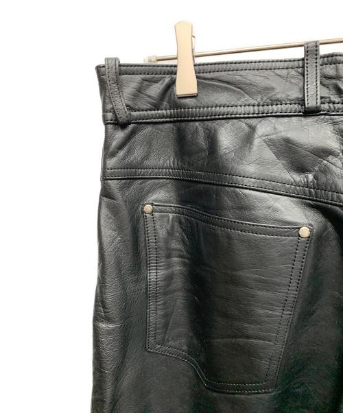 HARLEY-DAVIDSON（ハーレーダビッドソン）HARLEY-DAVIDSON (ハーレーダビッドソン) HARLEY-DAVIDSON　レザーパンツ ブラック サイズ:86cmの古着・服飾アイテム
