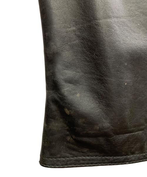 HARLEY-DAVIDSON（ハーレーダビッドソン）HARLEY-DAVIDSON (ハーレーダビッドソン) HARLEY-DAVIDSON　レザーパンツ ブラック サイズ:86cmの古着・服飾アイテム