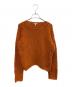 HERMES（エルメス）の古着「HERMES　厚手ニット」｜オレンジ