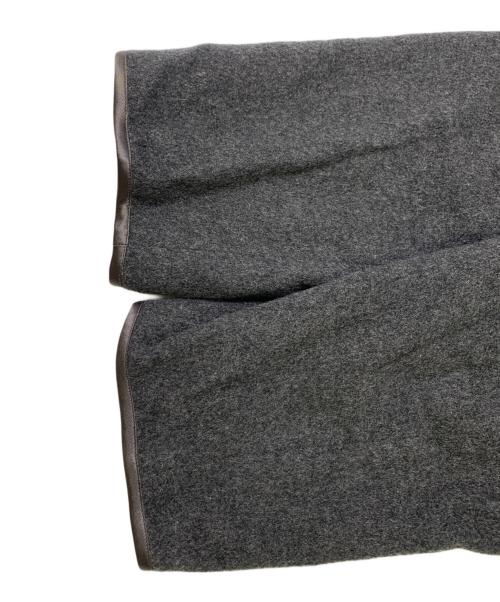 HERMES（エルメス）HERMES (エルメス) HERMES　カシミヤコート グレー サイズ:38の古着・服飾アイテム