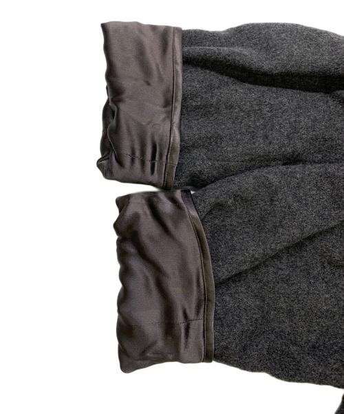 HERMES（エルメス）HERMES (エルメス) HERMES　カシミヤコート グレー サイズ:38の古着・服飾アイテム