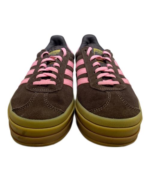 adidas（アディダス）adidas (アディダス) GAZELLE　ローカットスニーカー ブラウン×ピンク サイズ:22の古着・服飾アイテム