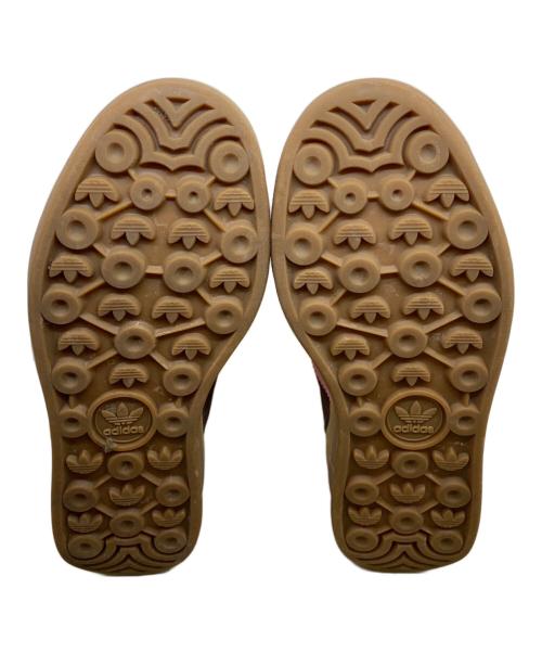 adidas（アディダス）adidas (アディダス) GAZELLE　ローカットスニーカー ブラウン×ピンク サイズ:22の古着・服飾アイテム
