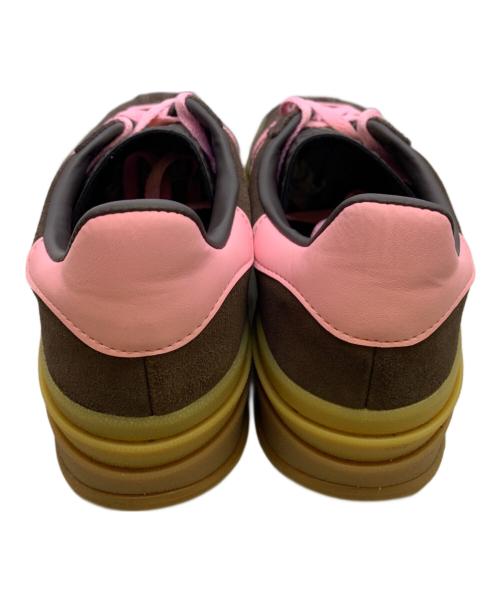 adidas（アディダス）adidas (アディダス) GAZELLE　ローカットスニーカー ブラウン×ピンク サイズ:22の古着・服飾アイテム