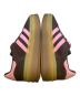 中古・古着 adidas (アディダス) GAZELLE　ローカットスニーカー ブラウン×ピンク サイズ:22：10000円