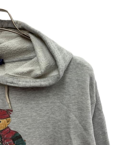 POLO RALPH LAUREN（ポロ・ラルフローレン）POLO RALPH LAUREN (ポロ・ラルフローレン) ポロベア　パーカー グレー サイズ:Lの古着・服飾アイテム