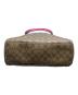 中古・古着 COACH (コーチ) COACH  ベージュ×ピンク トートバッグ ベージュ×ピンク：8000円
