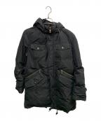 BURBERRY BLACK LABELバーバリーブラックレーベル）の古着「BURBERRY BLACK LABEL　ブラック　ダウンジャケット」｜ブラック