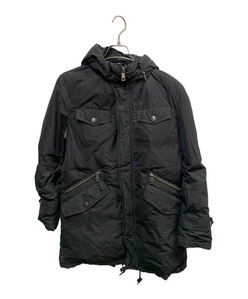 BURBERRY BLACK LABEL（バーバリーブラックレーベル）BURBERRY BLACK LABEL (バーバリーブラックレーベル) BURBERRY BLACK LABEL　ブラック　ダウンジャケット ブラック サイズ:SIZE Lの古着・服飾アイテム