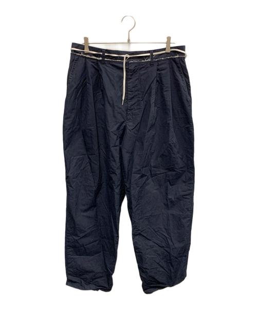 CAMIEL FORTGENS（カミエルフォートヘンス）CAMIEL FORTGENS (カミエルフォートヘンス) CAMIEL FORTGENS　ネイビー　Suit Pants　パンツ ネイビー サイズ:SIZE Mの古着・服飾アイテム