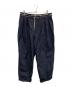 CAMIEL FORTGENS（カミエルフォートヘンス）の古着「CAMIEL FORTGENS　ネイビー　Suit Pants　パンツ」｜ネイビー