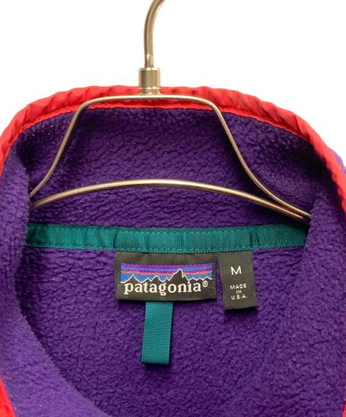 Patagonia（パタゴニア）Patagonia (パタゴニア) Patagonia　フリースジャケット パープル サイズ:Mの古着・服飾アイテム