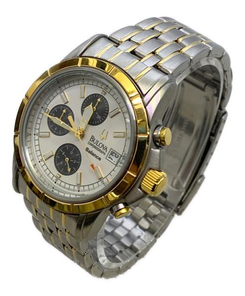 BULOVA Balance（ブローバ）BULOVA Balance (ブローバ) BULOVA Balance　SSブレスレット　腕時計の古着・服飾アイテム