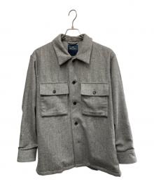 BROOKS BROTHERS（ブルックスブラザーズ）の古着「BROOKS BROTHERS　シャツジャケット」｜グレー