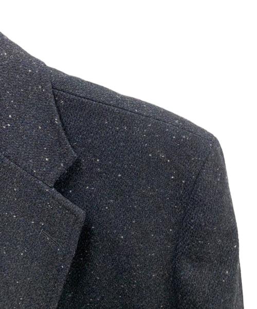 BROOKS BROTHERS（ブルックスブラザーズ）BROOKS BROTHERS (ブルックスブラザーズ) BROOKS BROTHERS　ネイビー　ウールブレンド ネップツイード シングル釦アンコンジャケット　テーラードジャケット ネイビー サイズ:SIZE 44REGの古着・服飾アイテム