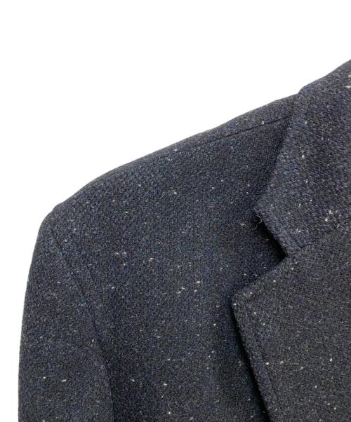 BROOKS BROTHERS（ブルックスブラザーズ）BROOKS BROTHERS (ブルックスブラザーズ) BROOKS BROTHERS　ネイビー　ウールブレンド ネップツイード シングル釦アンコンジャケット　テーラードジャケット ネイビー サイズ:SIZE 44REGの古着・服飾アイテム