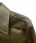 中古・古着 Y'2 leather (ワイツーレザー) Y'2 LEATHER　オリーブ　OIL SOFT LEATHER SHIRTS 　レザージャケット オリーブ サイズ:SIZE 42：70000円