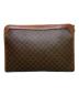 CELINE (セリーヌ) マカダム　セカンドバッグ ブラウン：7000円