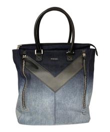DIESEL（ディーゼル）の古着「DIESEL　インディゴ　トートバッグ」｜インディゴ
