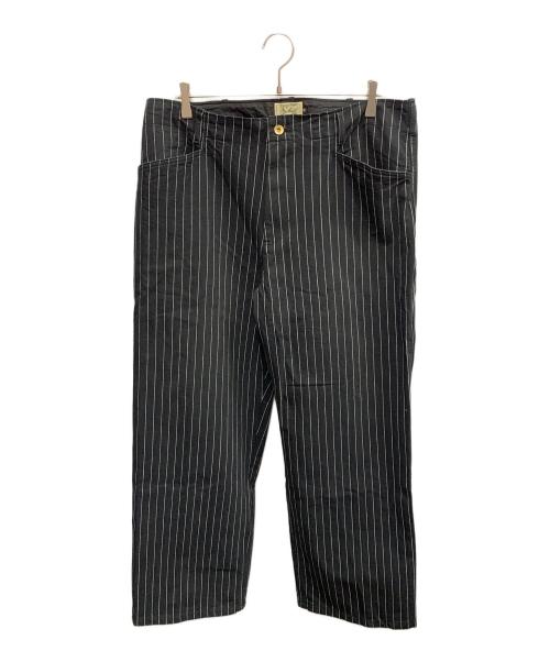 Schott（ショット）Schott (ショット) Schott ブラック ストライプ スラックス ブラック サイズ:SIZE 36の古着・服飾アイテム