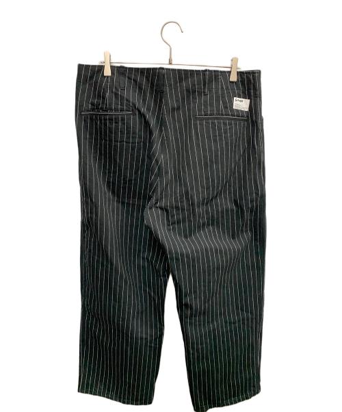 Schott（ショット）Schott (ショット) Schott ブラック ストライプ スラックス ブラック サイズ:SIZE 36の古着・服飾アイテム