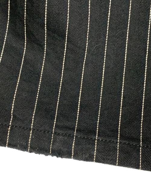 Schott（ショット）Schott (ショット) Schott ブラック ストライプ スラックス ブラック サイズ:SIZE 36の古着・服飾アイテム