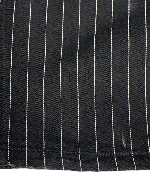 Schott（ショット）Schott (ショット) Schott ブラック ストライプ スラックス ブラック サイズ:SIZE 36の古着・服飾アイテム