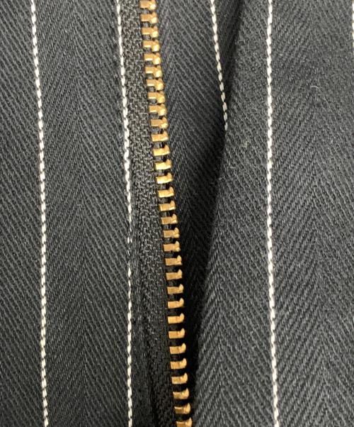 Schott（ショット）Schott (ショット) Schott ブラック ストライプ スラックス ブラック サイズ:SIZE 36の古着・服飾アイテム