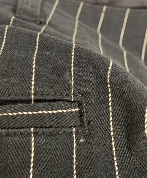 Schott（ショット）Schott (ショット) Schott ブラック ストライプ スラックス ブラック サイズ:SIZE 36の古着・服飾アイテム
