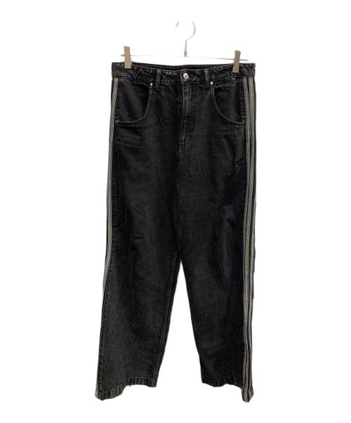 adidas（アディダス）adidas (アディダス) adidas　ブラック　ファイヤー バード パンツ　デニムパンツ ブラック サイズ:SIZE 32の古着・服飾アイテム
