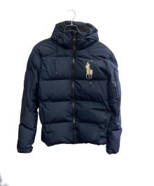 POLO RALPH LAUREN（ポロ・ラルフローレン）の古着「POLO RALPH LAUREN　ダウンジャケット」｜ネイビー