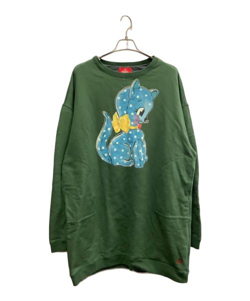 Vivienne Westwood RED LABEL（ヴィヴィアンウエストウッドレッドレーベル）Vivienne Westwood RED LABEL (ヴィヴィアンウエストウッドレッドレーベル) Vivienne Westwood RED LABEL　スウェット グリーン サイズ:00の古着・服飾アイテム